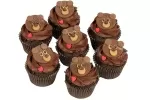 Bear Hugs Cupcakes - Box of 9