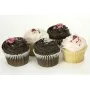 Tickled Pink Chocolate Cupcakes