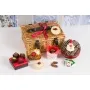 Festive Fruits Wicker Basket
