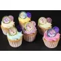  Chocolate Coin Cupcakes - Unicorn