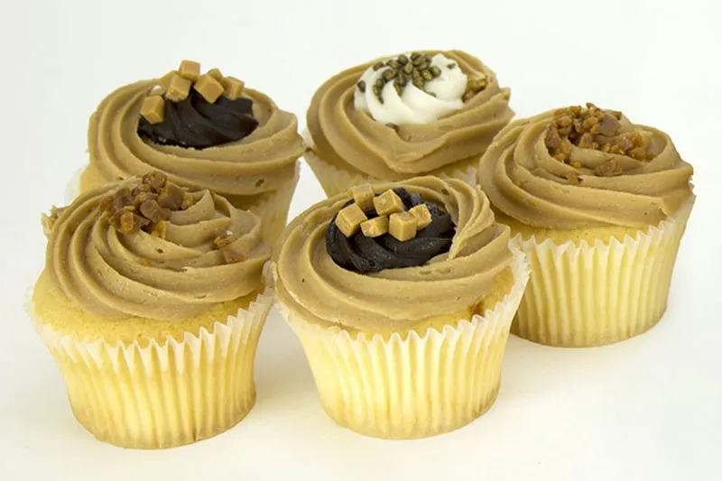 Gluten Free Toffee Lover Cupcakes