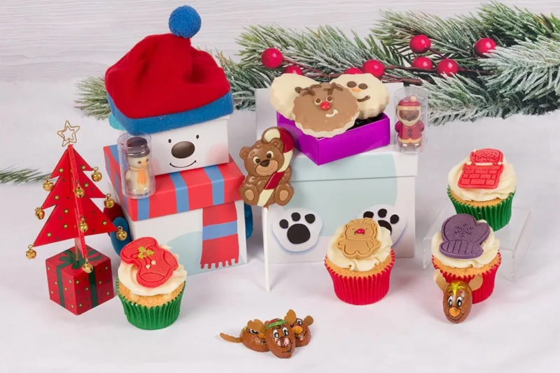 Santa Bear Hamper