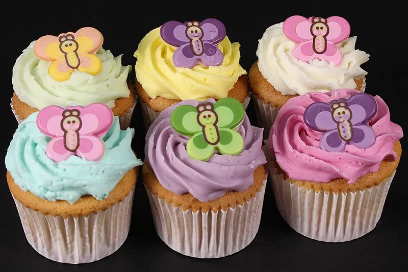 Butterfly Cupcakes - Box of 6