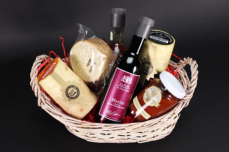 Luxury Cheese Candle Gift Basket