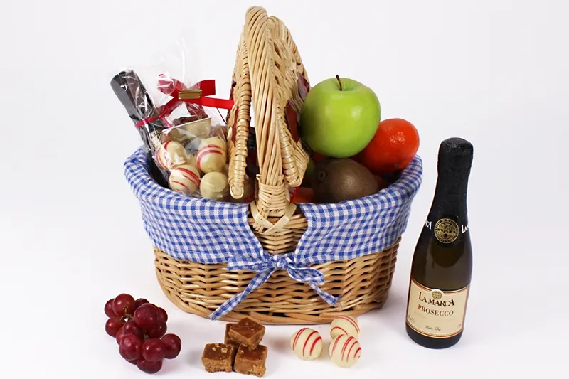 Fruit and Fizz Gift Basket