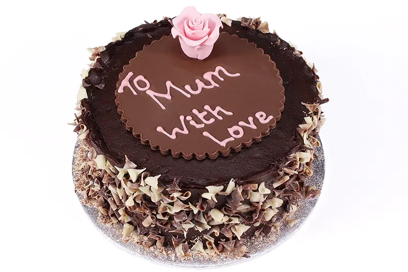 Mothers Day Chocolate Fudge Cake