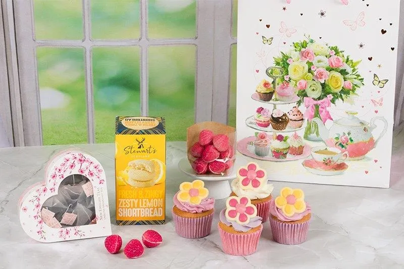 Floral Teatime Gift Bag