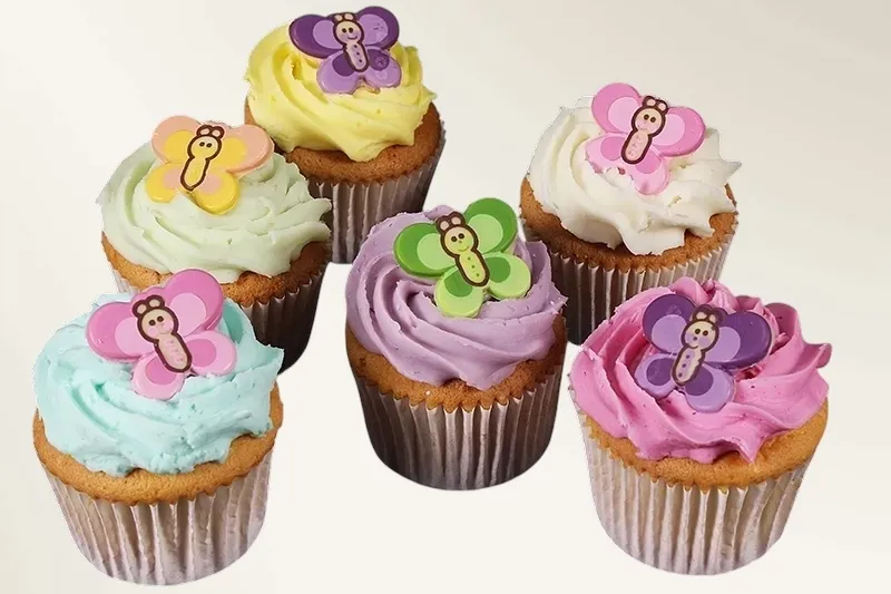 Butterfly Cupcakes - Box of 6