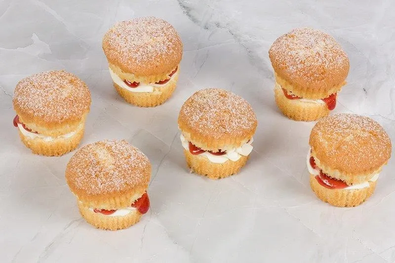 Victoria Sponge Cupcakes