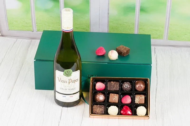 Wine and Chocolates Gift Case