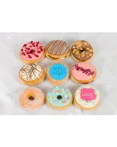Happy Birthday Doughnuts Box