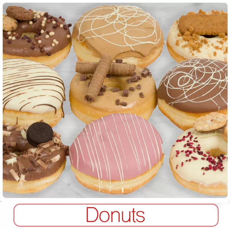 Delicious Freshly Baked Donuts delivered to your door