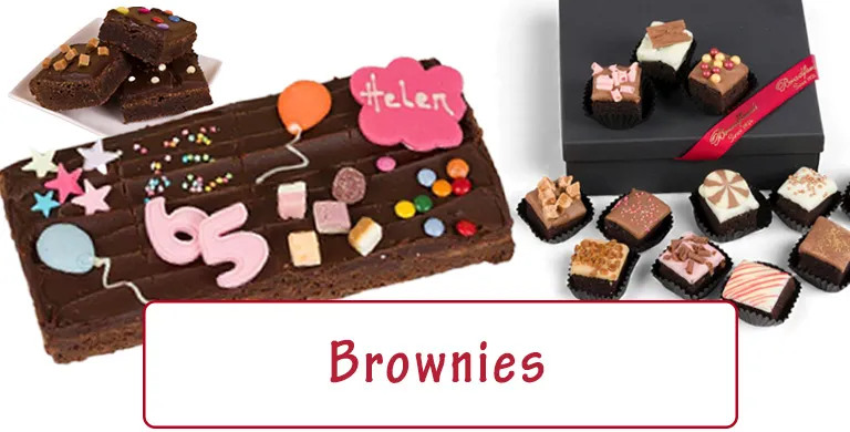 Freshly Baked Brownies for all tastes