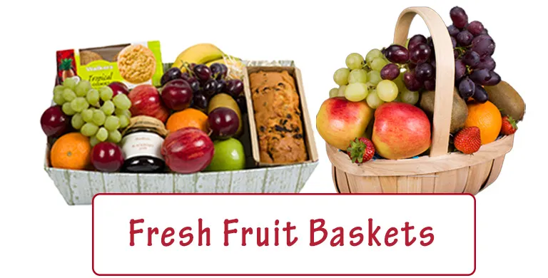 Fresh Fruit Baskets and Dipped Strawberries delivered to your door