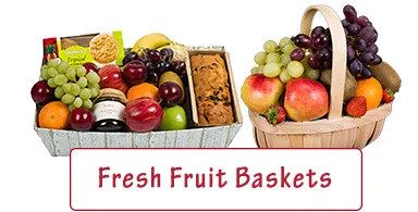 Fresh Fruit Baskets and Dipped Strawberries delivered to your door